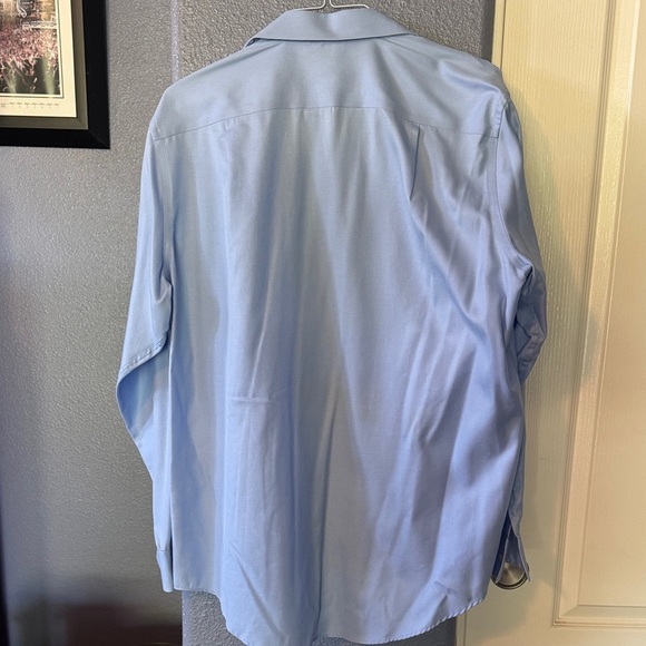 Calvin Klein Light Blue Men's Dress Shirt - Picture 5 of 5